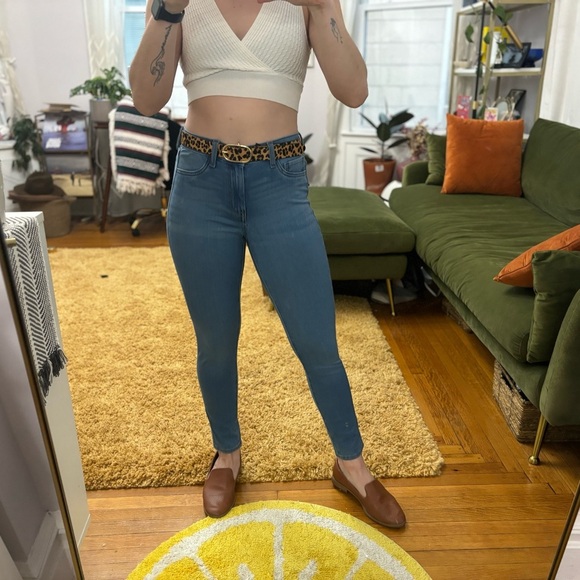 NWOT Banana Republic Super Stretch Denim High Rise Skinny Leggings Sz 4 27 - Picture 10 of 10